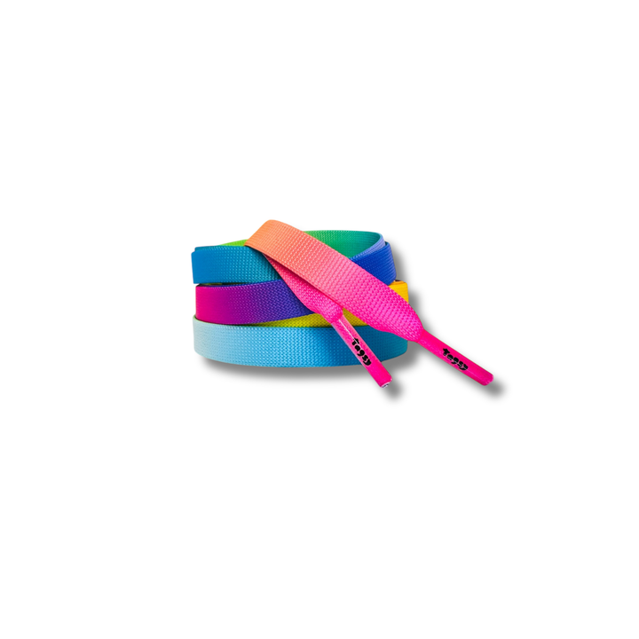 Rainbow haze laces