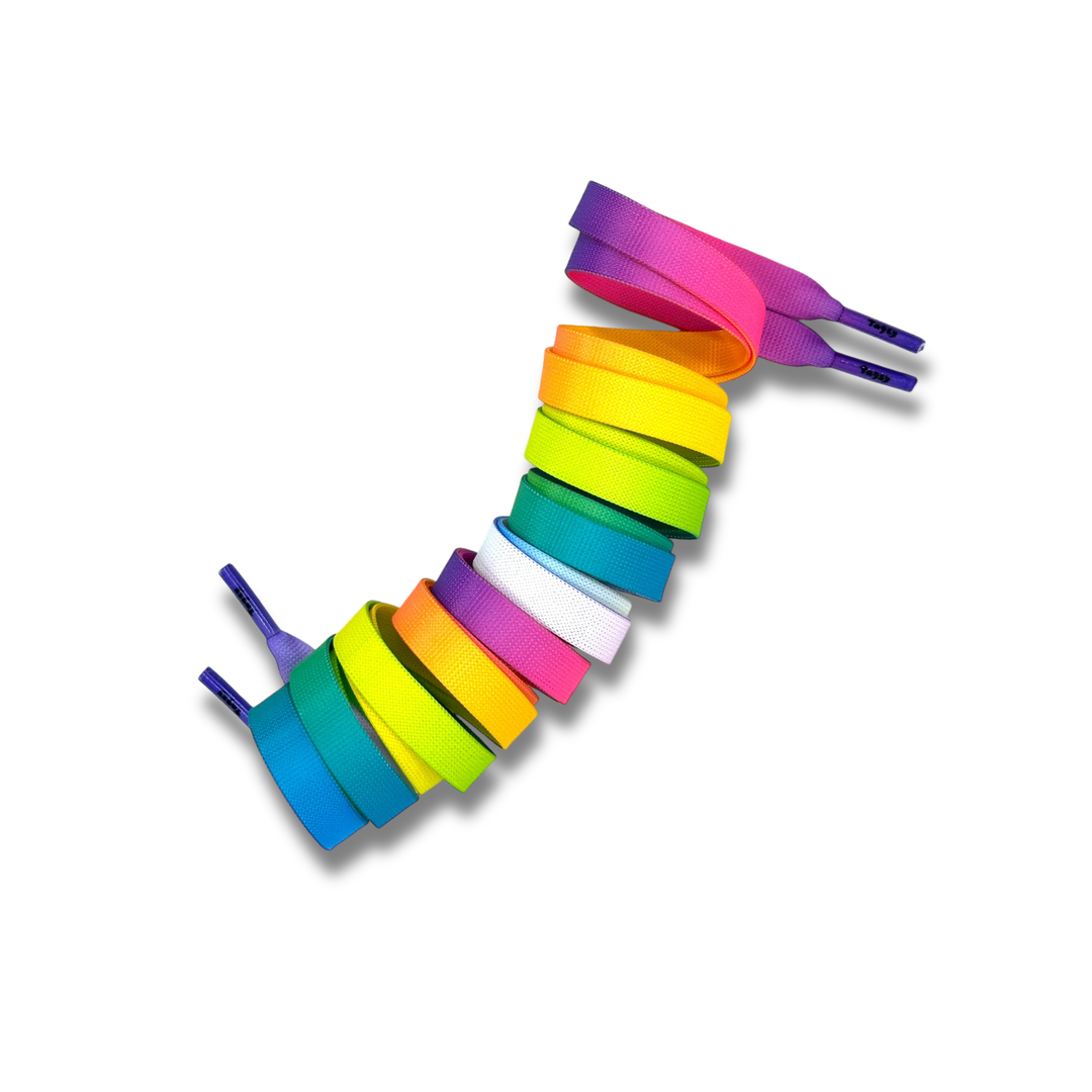 Rainbow haze laces
