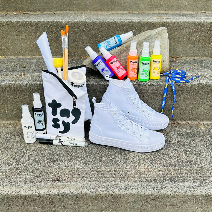 Shoe Painting Kit with Sprays – Tagsy - Main Image
